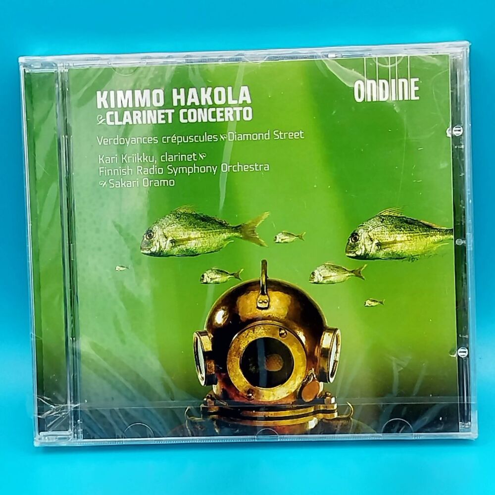 Kimmo Hakola Clarinet Concerto CD Kari Kriikku Finnish RSO Sakari Oramo Ondine